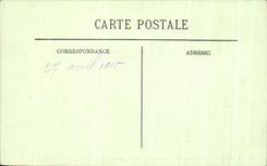 Timpano de CPA Bourges del portico central el juicio pasado