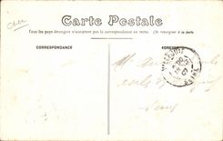 Sur lateral visto catedral de CPA Bourges