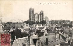 CPA Bourges View Prise De Jacques Heart