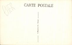 CPA Bourges interior de la catedral el gran cubo