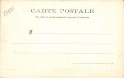 El ataque frontal mas situado mas al sur de CPA Bourges de la catedral