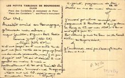 CPA Dijon Places of Cordeliers and monument of Piron at the veixu Chene