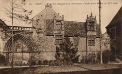 CPA Caen Museum Of Antiquaires De Normandy Frontage Of a house
