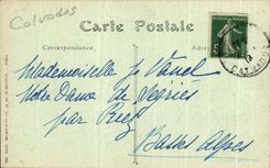 CPA Caen Church St Pierre the Nave And Chorus