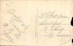 CPA Langeais el ataque frontal occidental del castillo