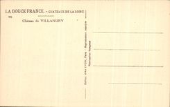 CPA the Castle France Loire ch4ateau Chateau De Villandry