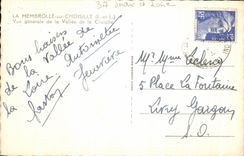 CPA Membrolle on Choisille View of the Valley of Choisille