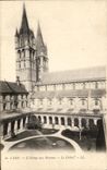 CPA Caen the Abbey with the Men the Cloister