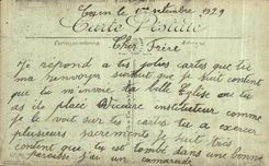 CPA Caen Street Mentoir Fish shop the Church Saint Pierre