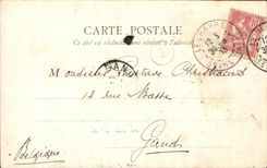 CPA Caen Gate of the Prefecture