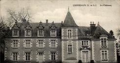CPA Chisseaux the Castle