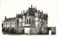 CPA Chenonceaux que el castillo pega norteno es