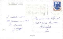 CPA Neris Les Bains Hydropathic establishment