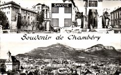 CPA Savoy Souvenir De Chambery Elephant
