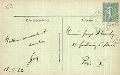 CPA the Mount Gilds Seen Genreale