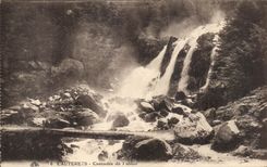 CPA Cauterets Cascades of lutour