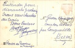 CPA Gavarnie Breche de Roland et le casque 