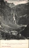 CPA Gavarmie Le Fond Du cirque La Grande Cascade Et L'Hotel Du cirque et de la cascade