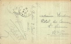 CPA Cauterets Mountains of the Camp Basque