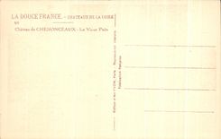 Castillo de CPA de Chenonceau el pozo viejo