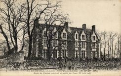 CPA the Rich person Plessis the Turn Remainders of the built Castle and lives by Louis XI