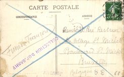 CPA Vestibule of I' Hotel of Escoville has Caen