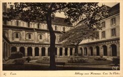 CPA Caen Abbey with the Men Court of the cloister