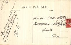 CPA Interior Caen of the Church St Etienne Abbey with the Men Bef and Chorus Seen from of the Galleries of the Chorus