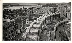 CPA Arles the Arena And the Rhone