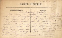 CPA Marseille Notre Dame De La Garde Statue ur montant la Garde