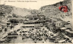 CPA Marseille Vallon Des Auffes Corniche 
