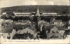 CPA Vichy Vue Panoramique Sur L'Hopital Civil