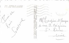 CPA Ombres Et Lumieres A La Plage Aix Les Bains