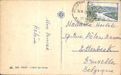 CPA Vichy Hotel Des Postes