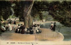 CPA Vichy Un Coin du Nouveau Parc