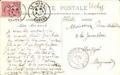 CPA Vichy Source Of the Large Grid