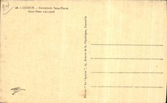 CPA Lisieux Cathedral Saint Pierre