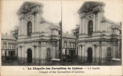 CPA La Chapelle Of the Carmelite nuns of Lisieux the Frontage