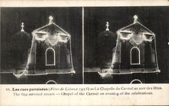 CPA the Procession of Lisieux the Vault of Carmel at the Evening of the festivals Festivals of Lisieux 1925