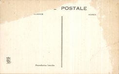 CPA the streets pavoisees Lisieux Towards the church St Jacques September 30th 1925