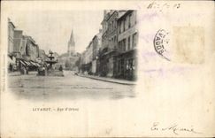 CPA Livarot Street of Orbec