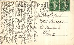 CPA Lisieux Cathedral Southern Porlail Saint Pierre Children