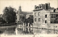 CPA Lisieux Seen on the Drums and the Church Saint Desired