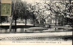 CPA Tours Jardin Des Perbendes D'Oe Aspect Printannier