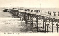 CPA Trouville the Pier Walk
