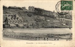 CPA Troucolle The coast of Black Rocks