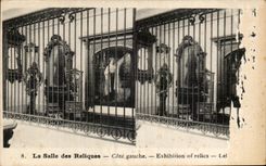 CPA the Room Of the Relic Lisieux Left side