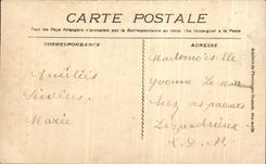 CPA Marseilles Monument of the mobiles of the church of Reform