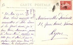 CPA Marseille Interieur De ND de La Garde