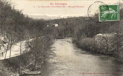 CPA In Auvergne Gilds It close to Olliergues Barrage pelocieux